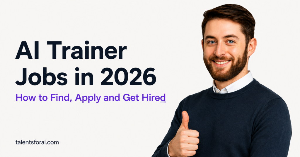 AI trainer jobs in 2026 guide by Levon Gevorgyan