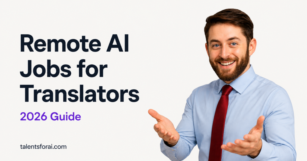 Remote AI jobs for translators in 2026 guide by Levon Gevorgyan