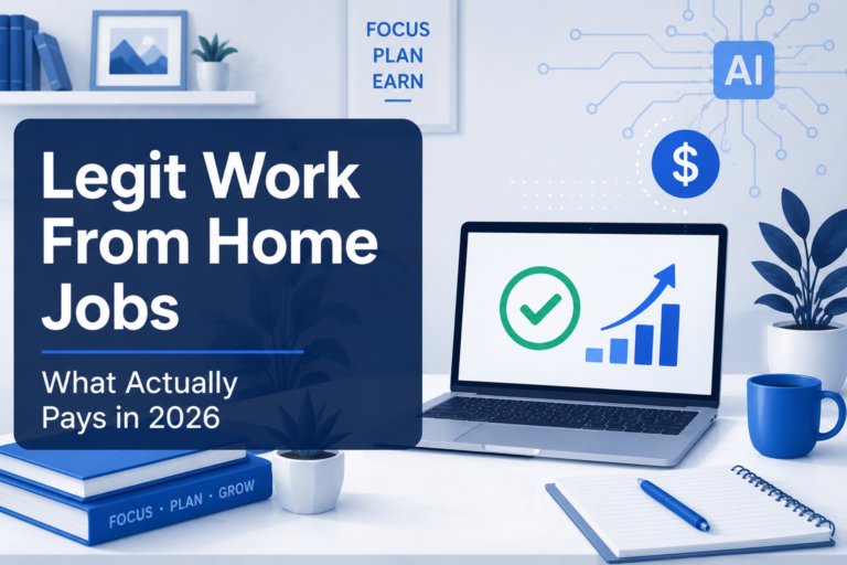 legit work from home jobs that actually pay in 2026