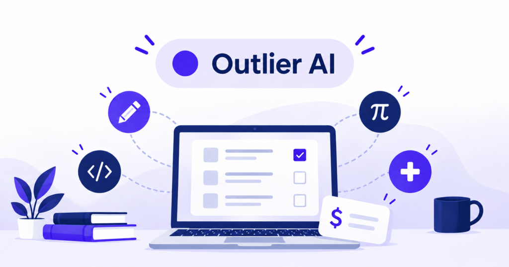 Outlier AI jobs guide covering writing, coding, math, and domain expert roles for 2026