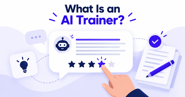 What is an AI trainer, job description and skills guide for 2026